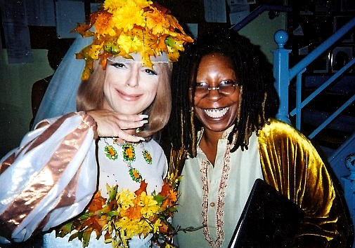 Steven Brinberg with Whoopi Goldberg